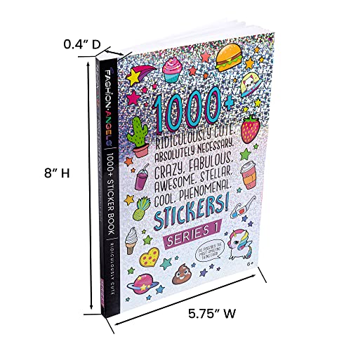 Fashion Angels 1000+ Ridiculously Cute Stickers for Kids - Fun Craft Stickers for Scrapbooks, Planners, Gifts and Rewards, 40-Page Sticker Book for... Fashion Angels 1000+ Ridiculously Cute Stickers for Kids - Fun Craft Stickers for Scrapbooks, Planners, Gifts and Rewards, 40-Page Sticker Book for...