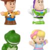 Fisher-Price Little People Toddler Toys Disney Pixar Toy Story Figure Pack with 4 Characters for Pretend Play Kids Ages 18+ Months Fisher-Price Little People Toddler Toys Disney Pixar Toy Story Figure Pack with 4 Characters for Pretend Play Kids Ages 18+ Months