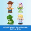 Fisher-Price Little People Toddler Toys Disney Pixar Toy Story Figure Pack with 4 Characters for Pretend Play Kids Ages 18+ Months Fisher-Price Little People Toddler Toys Disney Pixar Toy Story Figure Pack with 4 Characters for Pretend Play Kids Ages 18+ Months