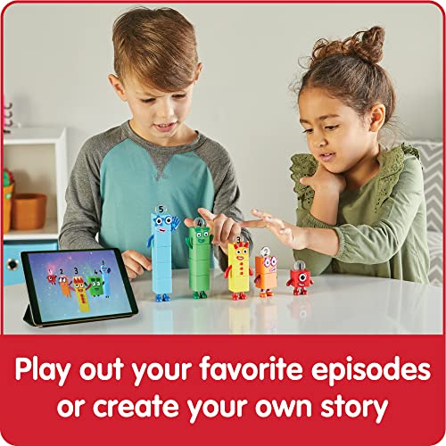 hand2mind Numberblocks Friends One to Five, Action Figure Set, Toy Figures & Playsets, Small Figurines for Kids, Counting Blocks, Numbers for... hand2mind Numberblocks Friends One to Five, Action Figure Set, Toy Figures & Playsets, Small Figurines for Kids, Counting Blocks, Numbers for...