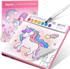 JoyCat Paint with Water Coloring Books for Toddlers, Watercolor Painting Sets for Kids Ages 3-5 4-8, Arts and Crafts Drawing Activities Toy... JoyCat Paint with Water Coloring Books for Toddlers, Watercolor Painting Sets for Kids Ages 3-5 4-8, Arts and Crafts Drawing Activities Toy...