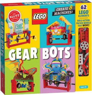 Klutz Lego Gear Bots Science/STEM Activity Kit for 8-12 years Klutz Lego Gear Bots Science/STEM Activity Kit for 8-12 years