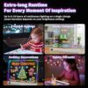 Led Drawing Board with 13 Light Effects, 16" Rechargeable Glow Doodle LED Note Board with Colors, Neon Light Up Drawing Tablet Gifts for Kids for...