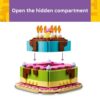 LEGO Birthday Party Cake - Building Toy for Boys & Girls, Ages 7+ - Birthday Decoration with 10 Candle Accessories - Craft for Kids - 40815 LEGO Birthday Party Cake - Building Toy for Boys & Girls, Ages 7+ - Birthday Decoration with 10 Candle Accessories - Craft for Kids - 40815