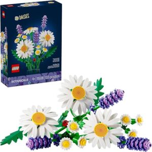 LEGO Botanicals Daisies Building Toy - Artificial Flowers Crafting Kit for Girls & Boys, Ages 9+ - Kids Room Decor for Book Shelf or Desk - Gift... LEGO Botanicals Daisies Building Toy - Artificial Flowers Crafting Kit for Girls & Boys, Ages 9+ - Kids Room Decor for Book Shelf or Desk - Gift...