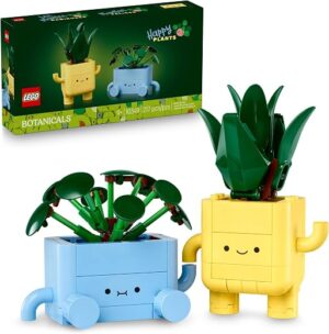 LEGO Botanicals Happy Plants Building Toy for Kids, Girls, and Boys 9+ - Playroom Decor for Desk or Shelf - Birthday Gift Idea for Young Gardeners... LEGO Botanicals Happy Plants Building Toy for Kids, Girls, and Boys 9+ - Playroom Decor for Desk or Shelf - Birthday Gift Idea for Young Gardeners...