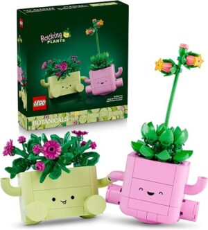 LEGO Botanicals Rocking Plants - Building Toy for Kids, Girls & Boys, Ages 9+ - Decor for Dorm Desk or Shelf - Housewarming Gift Ideas - 11506 LEGO Botanicals Rocking Plants - Building Toy for Kids, Girls & Boys, Ages 9+ - Decor for Dorm Desk or Shelf - Housewarming Gift Ideas - 11506