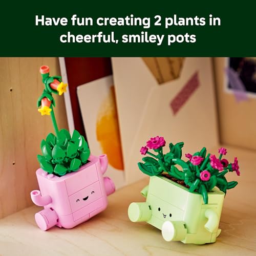 LEGO Botanicals Rocking Plants - Building Toy for Kids, Girls & Boys, Ages 9+ - Decor for Dorm Desk or Shelf - Housewarming Gift Ideas - 11506 LEGO Botanicals Rocking Plants - Building Toy for Kids, Girls & Boys, Ages 9+ - Decor for Dorm Desk or Shelf - Housewarming Gift Ideas - 11506