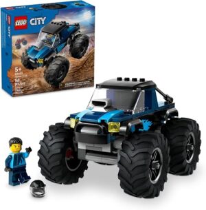 LEGO City Blue Monster Truck Off-Road Toy Playset with a Driver Minifigure, Imaginative Toys for Kids, Fun Gift for Boys and Girls Aged 5 Plus,... LEGO City Blue Monster Truck Off-Road Toy Playset with a Driver Minifigure, Imaginative Toys for Kids, Fun Gift for Boys and Girls Aged 5 Plus,...