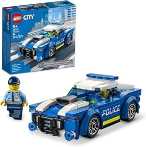 LEGO City Police Car Toy 60312 for Kids 5 Plus Years Old with Officer Minifigure, Small Gift Idea, Adventures Series, Car Chase Building Set LEGO City Police Car Toy 60312 for Kids 5 Plus Years Old with Officer Minifigure, Small Gift Idea, Adventures Series, Car Chase Building Set