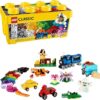 LEGO Classic Medium Creative Brick Box 10696 Building Toy Set - Featuring Storage, Includes Train, Car, and a Tiger Figure, and Playset for Kids,... LEGO Classic Medium Creative Brick Box 10696 Building Toy Set - Featuring Storage, Includes Train, Car, and a Tiger Figure, and Playset for Kids,...