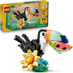 LEGO Creator 3 in 1 Wild Animals: Tropical Toucan Building Toy for Kids- Jungle Building Blocks & Learning Toy for Girls & Boys, Ages 7+ - Build 3... LEGO Creator 3 in 1 Wild Animals: Tropical Toucan Building Toy for Kids- Jungle Building Blocks & Learning Toy for Girls & Boys, Ages 7+ - Build 3...