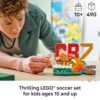 LEGO Editions Cristiano Ronaldo – Soccer Highlights - Building Set for Boys & Girls, Ages 10+ - Collectible Soccer Gift with Plaque - Kids Bedroom...