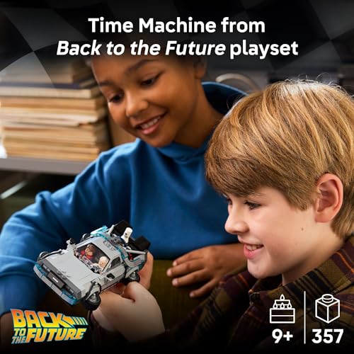 LEGO Speed Champions Time Machine from Back to The Future Building Toy for Kids - Pretend Play & Display Car Toy W/ 2 Build Modes for Boys & Girls,... LEGO Speed Champions Time Machine from Back to The Future Building Toy for Kids - Pretend Play & Display Car Toy W/ 2 Build Modes for Boys & Girls,...