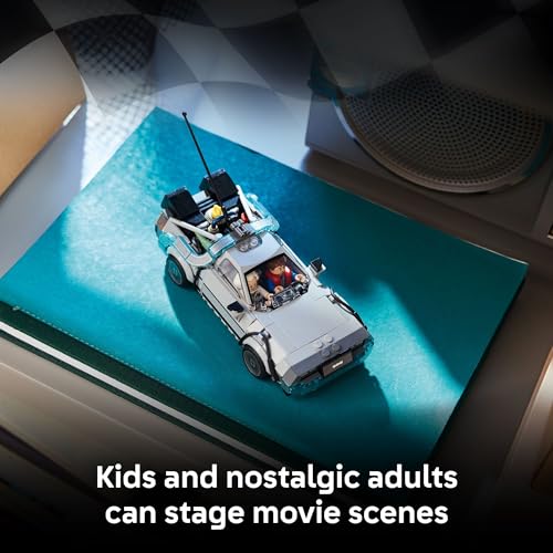 LEGO Speed Champions Time Machine from Back to The Future Building Toy for Kids - Pretend Play & Display Car Toy W/ 2 Build Modes for Boys & Girls,... LEGO Speed Champions Time Machine from Back to The Future Building Toy for Kids - Pretend Play & Display Car Toy W/ 2 Build Modes for Boys & Girls,...