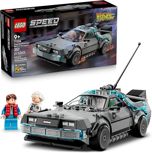 LEGO Speed Champions Time Machine from Back to The Future Building Toy for Kids - Pretend Play & Display Car Toy W/ 2 Build Modes for Boys & Girls,... LEGO Speed Champions Time Machine from Back to The Future Building Toy for Kids - Pretend Play & Display Car Toy W/ 2 Build Modes for Boys & Girls,...