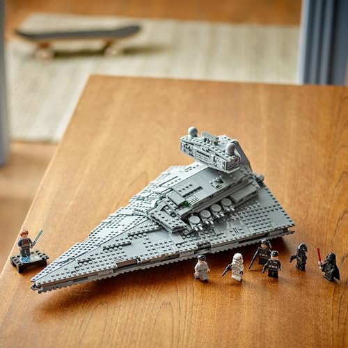 LEGO Star Wars Imperial Star Destroyer Building Toy - Build & Display Set for Boys & Girls, Ages 10+ - Gift for Birthdays - Star Wars Darth Vader &...