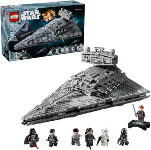 LEGO Star Wars Imperial Star Destroyer Building Toy - Build & Display Set for Boys & Girls, Ages 10+ - Gift for Birthdays - Star Wars Darth Vader &...