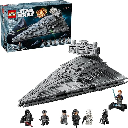 LEGO Star Wars Imperial Star Destroyer Building Toy - Build & Display Set for Boys & Girls, Ages 10+ - Gift for Birthdays - Star Wars Darth Vader &...