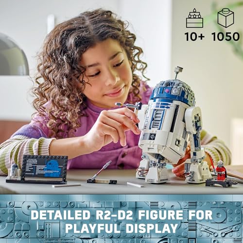 LEGO Star Wars R2-D2 Building Toy Set - Play or Display Star Wars Toy for Boys & Girls, Ages 10+ - Gift Ideas for Kids & Fans - Includes 25th... LEGO Star Wars R2-D2 Building Toy Set - Play or Display Star Wars Toy for Boys & Girls, Ages 10+ - Gift Ideas for Kids & Fans - Includes 25th...