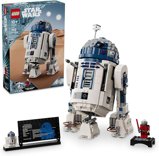 LEGO Star Wars R2-D2 Building Toy Set - Play or Display Star Wars Toy for Boys & Girls, Ages 10+ - Gift Ideas for Kids & Fans - Includes 25th... LEGO Star Wars R2-D2 Building Toy Set - Play or Display Star Wars Toy for Boys & Girls, Ages 10+ - Gift Ideas for Kids & Fans - Includes 25th...
