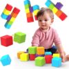 Magnetic Building Blocks Large, 1.65 inch Magnetic Stacking Cubes for Toddlers, Sensory & Montessori Toys for Boys & Girls 1 2 3 Years Old (12 PCS) Magnetic Building Blocks Large, 1.65 inch Magnetic Stacking Cubes for Toddlers, Sensory & Montessori Toys for Boys & Girls 1 2 3 Years Old (12 PCS)