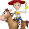 ​Mattel Disney and Pixar Toy Story 5 Jessie & Bullseye | 7-inch Playscale Action Figures 2-Pack, Posable, Removable Cowboy Hat​​