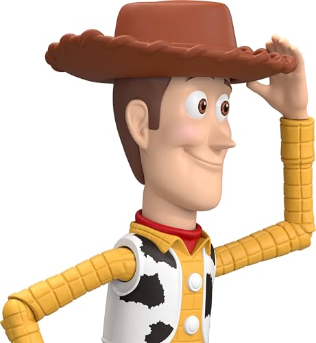 Mattel Disney and Pixar Toy Story 5 Woody Action Figure | 7-inch Playscale, 1 Key Character, 8+ Posable Joints, Movie-Accurate Design Mattel Disney and Pixar Toy Story 5 Woody Action Figure | 7-inch Playscale, 1 Key Character, 8+ Posable Joints, Movie-Accurate Design