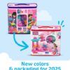 MEGA BLOKS First Builders Toddler Blocks Toys Set, Big Building Bag Collection with 80 Pieces and Storage, Pink, Ages 1+ Years MEGA BLOKS First Builders Toddler Blocks Toys Set, Big Building Bag Collection with 80 Pieces and Storage, Pink, Ages 1+ Years