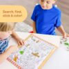 Melissa & Doug Seek & Find Sticker Pad – Animals, 400+ Stickers & 14 Scenes to Color, Search & Find Sticker Activity Pad for Coloring & Matching,... Melissa & Doug Seek & Find Sticker Pad – Animals, 400+ Stickers & 14 Scenes to Color, Search & Find Sticker Activity Pad for Coloring & Matching,...