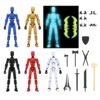 MerryXD 6 Pack Assembly Completed T13 3D Action Figure,Dummy Nova Titan Lucky 13 Action Figure 3D Printed Multi-Jointed Movable Toy MerryXD 6 Pack Assembly Completed T13 3D Action Figure,Dummy Nova Titan Lucky 13 Action Figure 3D Printed Multi-Jointed Movable Toy