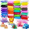 MuseLuxe Air Dry Clay - 32 Colors Modeling Clay Kit with 3 Sculpting Tools,Safe & Non-Toxic,DIY Magic Gifts Toys for Boys,Girls,Kids MuseLuxe Air Dry Clay - 32 Colors Modeling Clay Kit with 3 Sculpting Tools,Safe & Non-Toxic,DIY Magic Gifts Toys for Boys,Girls,Kids