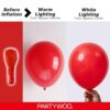 PartyWoo Red Balloons 140 pcs Different Sizes of 18 12 10 5 Inch Red Balloon Arch Kit Garland for Birthday Graduation Bachelorette Citizenship... PartyWoo Red Balloons 140 pcs Different Sizes of 18 12 10 5 Inch Red Balloon Arch Kit Garland for Birthday Graduation Bachelorette Citizenship...