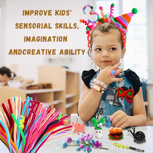 Pipe Cleaners Craft Bulk,Kids Toys & Games Gifts,200pcs Arts Crafts,Chenille Stems Art Supplies for Projects Creative DIY Room Decor,Christmas... Pipe Cleaners Craft Bulk,Kids Toys & Games Gifts,200pcs Arts Crafts,Chenille Stems Art Supplies for Projects Creative DIY Room Decor,Christmas...
