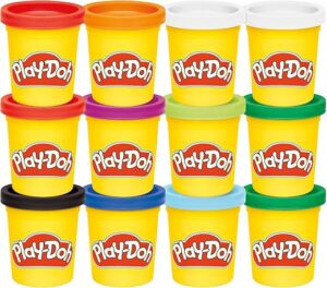 Play-Doh Jewel Colors Bulk 12-Pack of 4-Ounce Cans, Holiday Stocking Stuffers, Prizes & Party Favors, Kids Arts & Crafts, Preschool Toys, Ages 2+... Play-Doh Jewel Colors Bulk 12-Pack of 4-Ounce Cans, Holiday Stocking Stuffers, Prizes & Party Favors, Kids Arts & Crafts, Preschool Toys, Ages 2+...