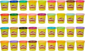 Play-Doh Modeling Compound 36-Pack Case of Colors, Non-Toxic, 3 Oz Cans of Assort. Colors, Back to School Classroom Supplies, Preschool Toys, Ages... Play-Doh Modeling Compound 36-Pack Case of Colors, Non-Toxic, 3 Oz Cans of Assort. Colors, Back to School Classroom Supplies, Preschool Toys, Ages...
