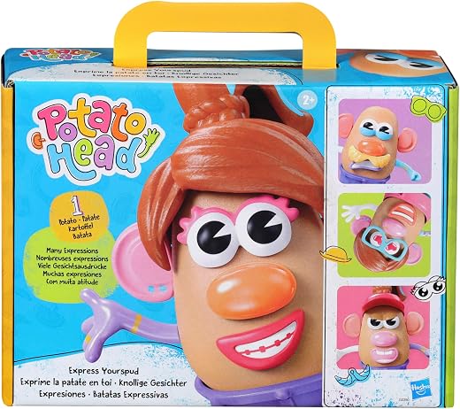 Potato Head Express Yourspud Playset with 1 Potato Body and 32 Accessories, Creative Toddler and Preschool Toys for Boys and Girls 2 Years and Up...