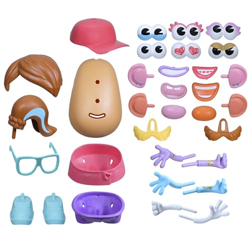 Potato Head Express Yourspud Playset with 1 Potato Body and 32 Accessories, Creative Toddler and Preschool Toys for Boys and Girls 2 Years and Up...