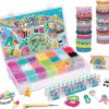 Rainbow Loom MEGA Combo Set, Features 7000+ Colorful Rubber Bands, 2 Step-by-Step Bracelet Instructions, Organizer Case, Great Gift for Kids 7+ DIY...