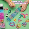 Rainbow Loom MEGA Combo Set, Features 7000+ Colorful Rubber Bands, 2 Step-by-Step Bracelet Instructions, Organizer Case, Great Gift for Kids 7+ DIY...