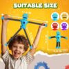Robot Sensory Travel Roadtrip Toys 4Pcs for Toddlers Kid Boy Year Old Ages 3 4 5 6 7 8 9,Airplane Activities Suction Autism Pop Tube Fidget Toys...