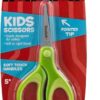 Scotch Kids Pointed Tip Scissors with Soft Touch, 5 Inches (1442P) (Colors may vary) Scotch Kids Pointed Tip Scissors with Soft Touch, 5 Inches (1442P) (Colors may vary)