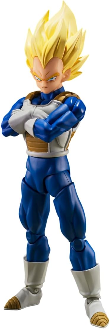 TAMASHII NATIONS - Dragon Ball Z - Super Saiyan Vegeta (Dangerous Pride) S.H.Figuarts Action Figure TAMASHII NATIONS - Dragon Ball Z - Super Saiyan Vegeta (Dangerous Pride) S.H.Figuarts Action Figure