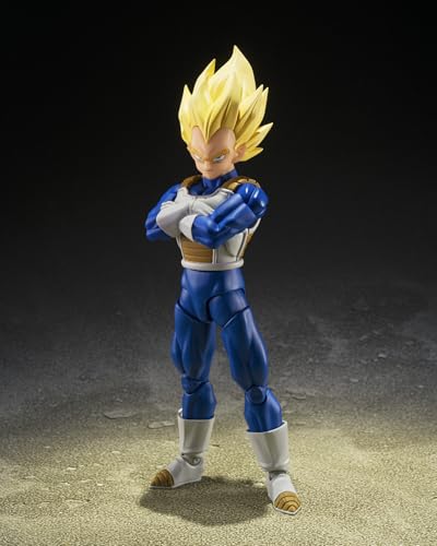 TAMASHII NATIONS - Dragon Ball Z - Super Saiyan Vegeta (Dangerous Pride) S.H.Figuarts Action Figure TAMASHII NATIONS - Dragon Ball Z - Super Saiyan Vegeta (Dangerous Pride) S.H.Figuarts Action Figure