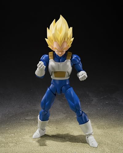 TAMASHII NATIONS - Dragon Ball Z - Super Saiyan Vegeta (Dangerous Pride) S.H.Figuarts Action Figure TAMASHII NATIONS - Dragon Ball Z - Super Saiyan Vegeta (Dangerous Pride) S.H.Figuarts Action Figure