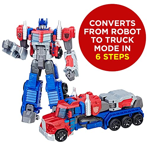 Transformers Toys Heroic Optimus Prime Action Figure - Timeless Large-Scale Figure, Changes into Toy Truck - Toys for Kids 6 and Up, 11-inch... Transformers Toys Heroic Optimus Prime Action Figure - Timeless Large-Scale Figure, Changes into Toy Truck - Toys for Kids 6 and Up, 11-inch...