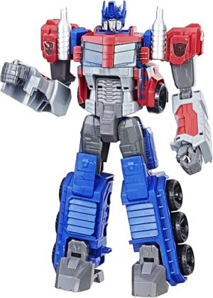 Transformers Toys Heroic Optimus Prime Action Figure - Timeless Large-Scale Figure, Changes into Toy Truck - Toys for Kids 6 and Up, 11-inch...