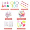 XKDOUS 24 Colors Rubber Band Bracelet Kit, Bracelet Making Kit for Art and Craft, Rubberband Bracelets kit for Kids Ages 6+ XKDOUS 24 Colors Rubber Band Bracelet Kit, Bracelet Making Kit for Art and Craft, Rubberband Bracelets kit for Kids Ages 6+